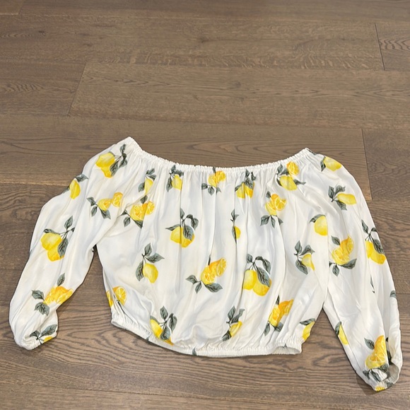 Lemon print shirt - Picture 1 of 2